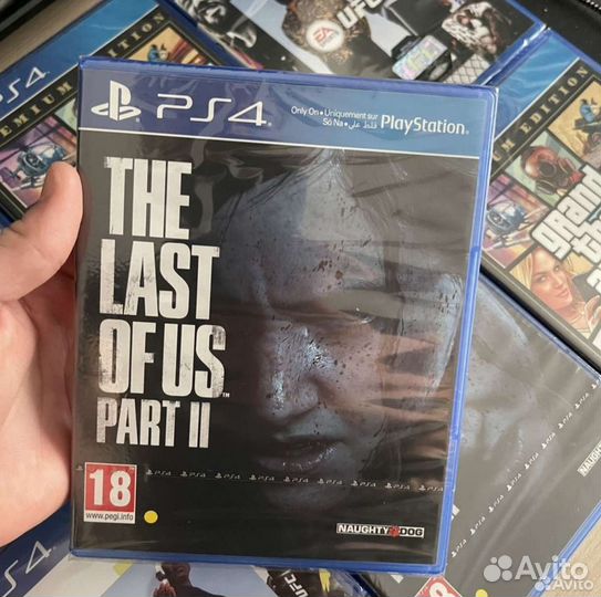 The last of us 2 ps4 Новые Диски