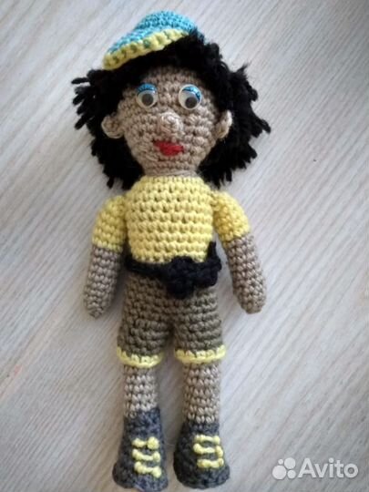 Интерьерные куклы вязаные