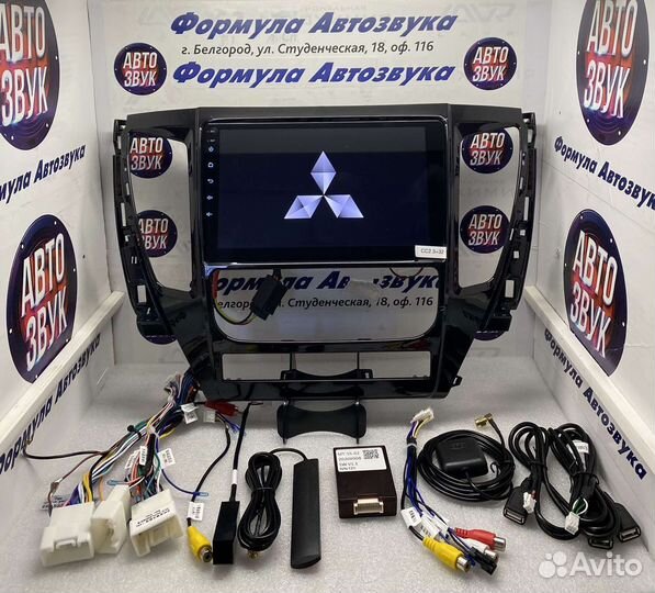 Магнитола Mitsubishi Pajero Sport 3 16-18 3-32 4G