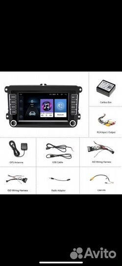 Штатная магнитола на volkswagen