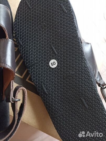 Сандалии мужские кожаные