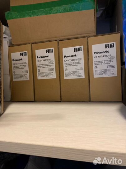 VoIP-телефон Panasonic KX-nt343ru (Белый)