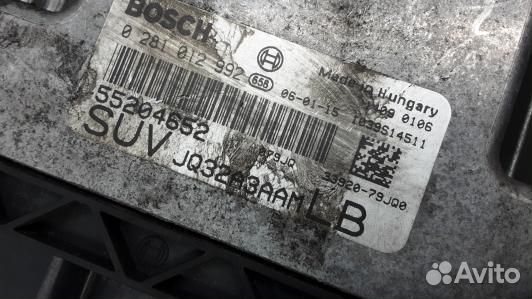 Блок управления двс fiat sedici (3BR05PC01)