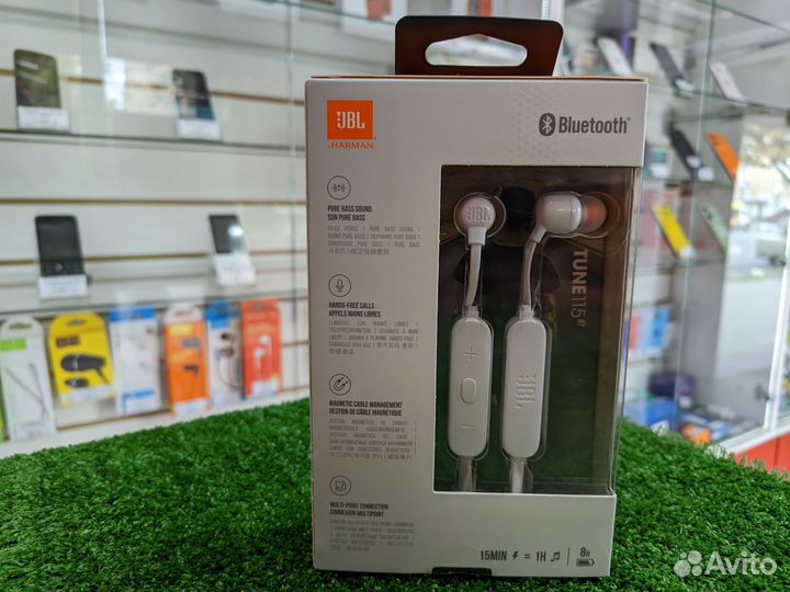 Беспроводные наушники JBL Tune 115BT