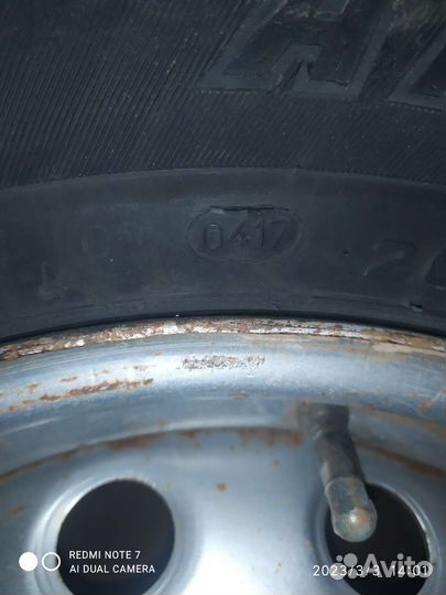 R15 Cordiant All Terrain 205/70, PCD 5x139.7 DIA 98
