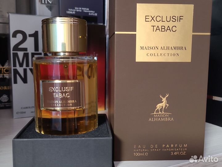 Maison Alhambra Exclusif Tabac,100мл Оригинал