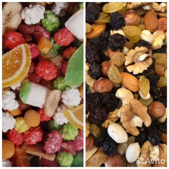 Ассорти ореховое и фруктово-ореховое