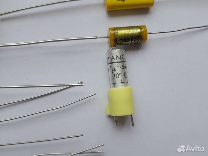 Конденсаторы мкр faco и bianchi, от 01uf до 2.2uf