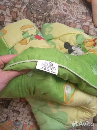 Детское одеяло овечье 1.10*1.40