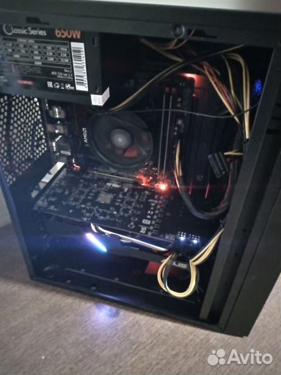 Игровой пк ryzen 5 2600/rx 5700