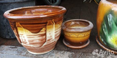 Керамические горшки