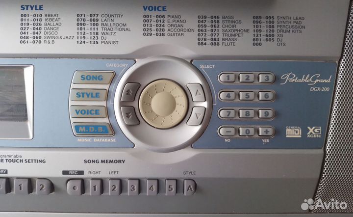 Синтезатор yamaha