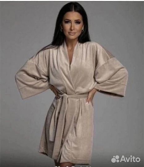 Халат велюровый