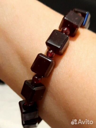 Гранатовый Браслет Гранат Подарок