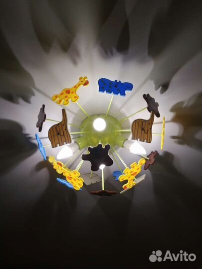 Люстра в детскую комнату