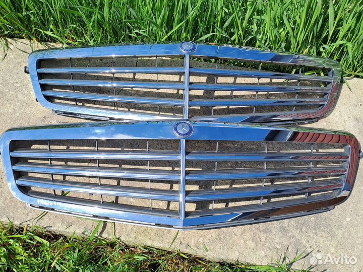 Решетка радиатора. Мерседес С класс.w204