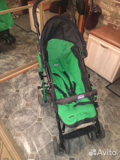 Прогулочная коляска трость chicco echo