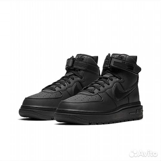 Nike Air Force 1 High Boot Black