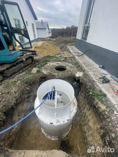 Установка септика под ключ