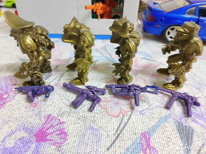 Фобосы/Пиночеты Робозвери 90х Оригинал с оружием