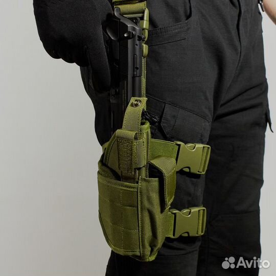 Кобура набедренная тактическая BL063, Olive