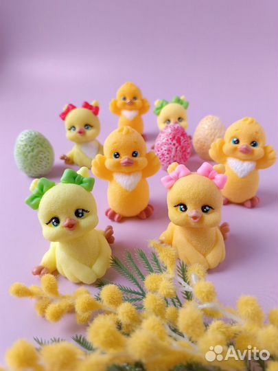 Мыло ручной работы на пасху, цыплёнок