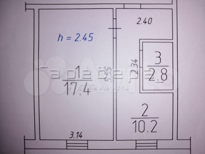 Свободного назначения, 30.4 м²
