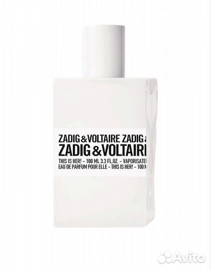 Zadig voltaire this is her 100 мл