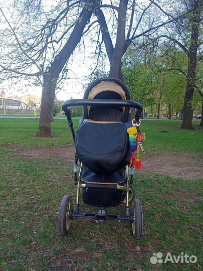 Детские коляски 3 в 1 из эко кожи