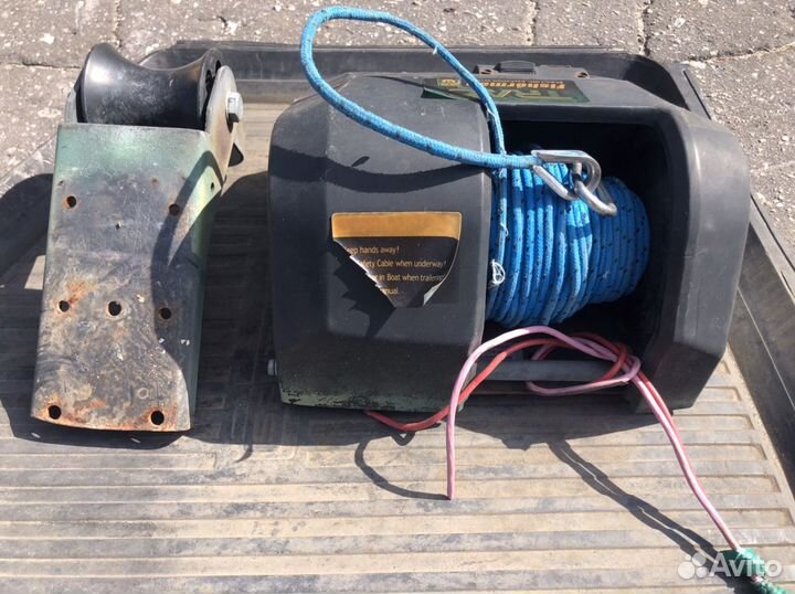 Якорная лебедка trac 25 (электрическая)