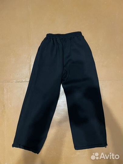 Хлопковые широкие штаны