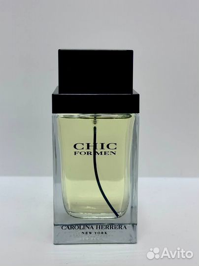 Carolina Herrera chic for men edt 100 тестер