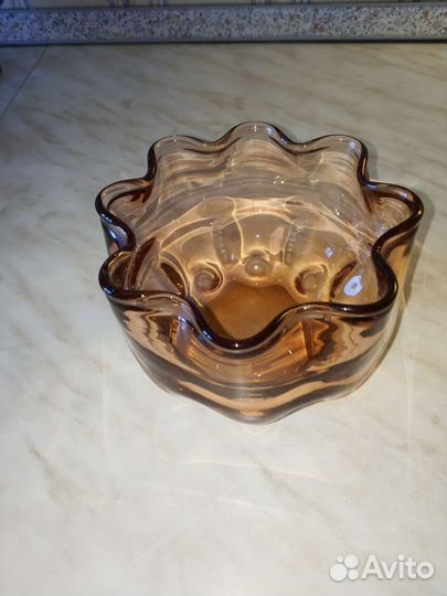 Вазы, цветное стекло, хрусталь СССР