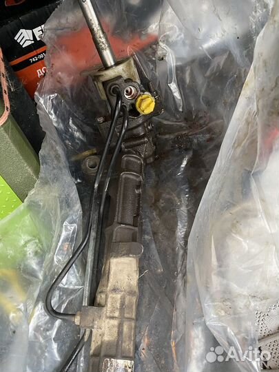 Рулевая рейка renault logan 1 с гуром