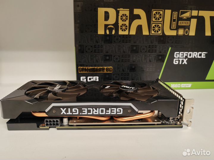 GTX 1660 super GamingPro в отличном состоянии