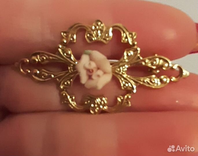 Винтажная брошь