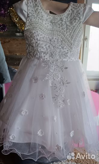 Платье для девочки 116-122