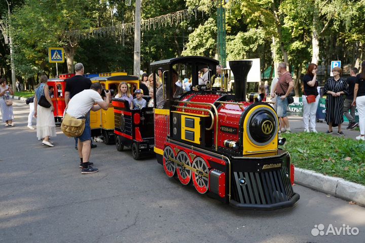 Аренда аттракциона на праздник паровозик Wattman
