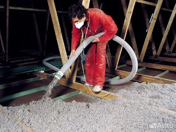 Утеплитель насыпной минеральная вата и эковата