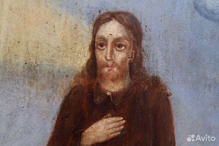 Икона Святой Алексий Божий Человек. 19век