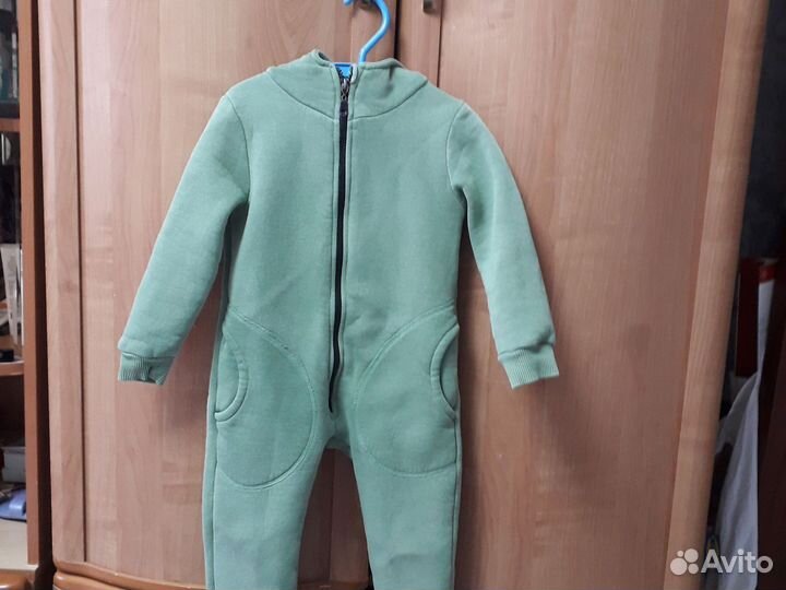 Комбинезон на флисе дракон