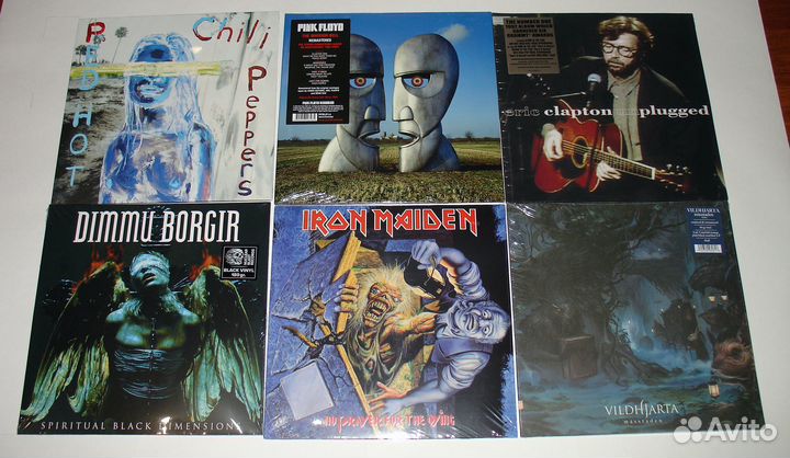 Eric clapton / madonna / vildhjarta /Fleshless Lp