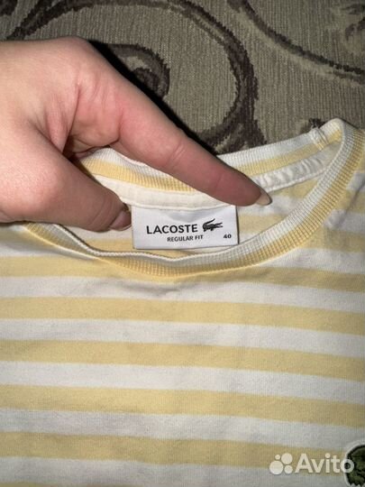 Лонгслив lacoste