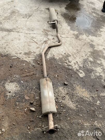 Глушитель шевроле авео Т300