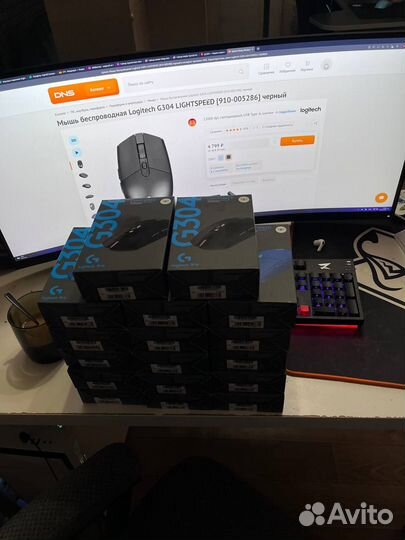 Новая беспроводная мышь Logitech G304 (G305)