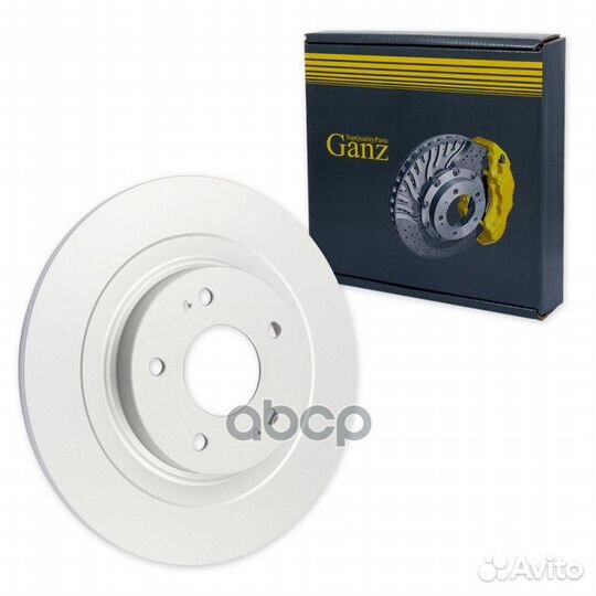 Диск тормозной задний с покрытием mitsubishi