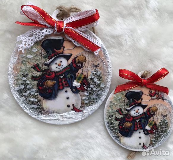 Елочные игрушки сувениры