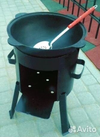Чугунный казан