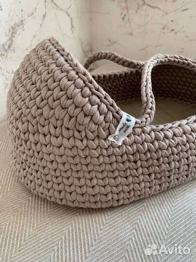 Люлька-переноска для пупса, кроватка для куклы