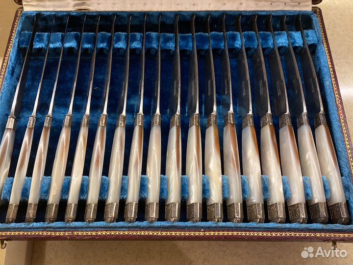 Ножи столовые старинные 2 комплекта